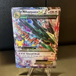 2021 Pokemon SWSH Celebrations Rayquaza Classic Collection #76/108 - Image 1