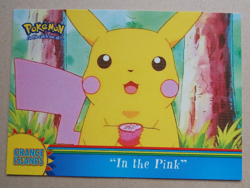 ORANGE ISLANDS IN THE PINK 0R5 POKEMON SERIES 3 TOPPS TV ANIMATION EDITION - Image 1