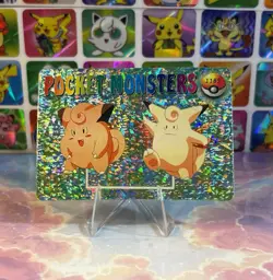 Pokemon Evolution Vintage Pocket Monsters Vending HOLO Prism Sticker 1998 Bandai - Image 3