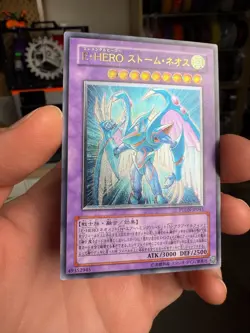 Yugioh Japanese PTDN-JP043 Elemental HERO Storm Neos Ultimate - Image 3
