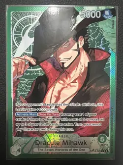 One Piece TCG • Dracule Mihawk OP14-020 • Alternate Artwork • ENG/NM - Image 1