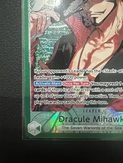 One Piece TCG • Dracule Mihawk OP14-020 • Alternate Artwork • ENG/NM - Image 4