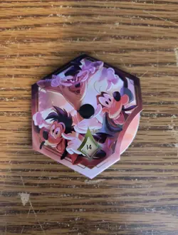 Disney Trove Exclusive Lorcana Fabled Foil Goofy Movie Lore Counter - Image 1