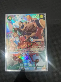 Urouge OP07-021 (SP Full Art) Parallel OP10 Royal Blood ONE PIECE Card English - Image 1