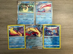 Milotic Pokemon Card Collection Lot Of 10 With Holos Reverse Holos And EX - Image 2