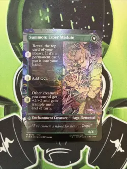 Esper Origins (Borderless Foil) R 0370 Final Fantasy NM MTG - Image 2