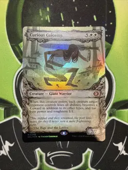 Curious Colossus (Showcase Foil) 0298 (M) MTG Lorwyn Eclipsed (ECL) NM - Image 1