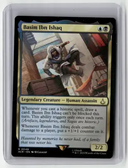 2024 MTG - Universes Beyond: Assassin's Creed Basim Ibn Ishaq Regular Rare - Image 1