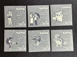 1999 Artbox Pokemon Prism Bonus Stickers Series 1 44/45 Partial Set Great Shape - Image 3