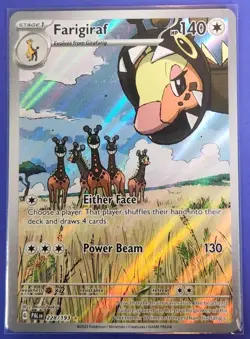 Farigiraf 228/193 Paldea Evolved Full Art Holo Rare 2023 Pokemon TCG - Image 1