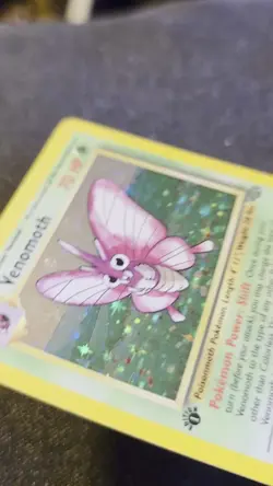Pokemon Venomoth Holo Rare 1st Edition Jungle 13/64 - Image 2