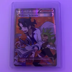 Pokemon TCG Professor Sycamore Steam Siege 114/114 Regular Full Art - Image 1