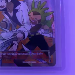 Pokemon TCG Professor Sycamore Steam Siege 114/114 Regular Full Art - Image 2