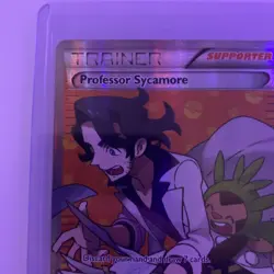 Pokemon TCG Professor Sycamore Steam Siege 114/114 Regular Full Art - Image 3
