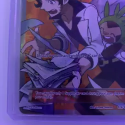 Pokemon TCG Professor Sycamore Steam Siege 114/114 Regular Full Art - Image 5