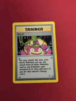 Pokemon Gym Heroes | #116/132 | Recall | Trainer Card | Non Holo | LP - Image 1