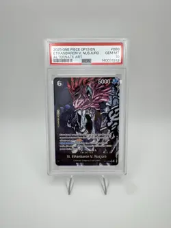 2025 One Piece Namco St. Ethanbaron V. Nusjuro OP13-080 Alternate Art PSA 10 - Image 1