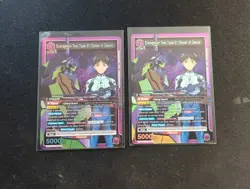2x Union Arena - Evangelion Test Type-01 (Spear of Gaius) - UE15BT/EVA-1-033 SR - Image 1
