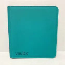 Vault X 12-Pocket Exo-Tec Trading Card Zip Binder - Fits 360 Cards - Image 1