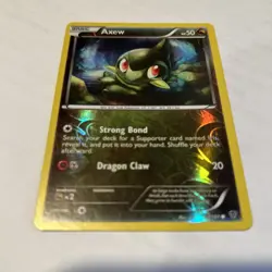 Pokemon Card Axew 67/101 Plasma Blast Reverse Holo 2-12 - Image 1