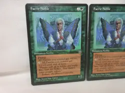FAERIE NOBLE X2 MAGIC THE GATHERING HOMELANDS MTG 1995 Trading Card #612 - Image 3