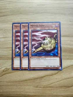 Yu-Gi-Oh! - Mystic Lamp 3X - Complete Playset Of Common Cards - Image 1