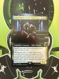 Emet-Selch of the Third Seat (Extended Art Rare) R 0170 Final Fantasy Magic Mtg - Image 1