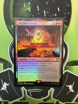 MTG - The Fire Crystal (Foil) - Final Fantasy - NM - Rare - Image 1
