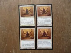 MTG 4 x Cleansing Meditation uncommon Torment Magic The Gathering Playset - Image 1
