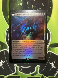 Vincent Valentine (Foil Rare) FIN Final Fantasy Commander Mtg - Image 1