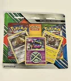 Pokemon TCG: 2-Pack Blister [Alolan Dugtrio, Alolan Muk, & Alolan Golem] - Image 1