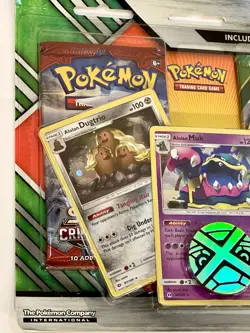 Pokemon TCG: 2-Pack Blister [Alolan Dugtrio, Alolan Muk, & Alolan Golem] - Image 5