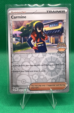 Pokemon TCG Carmine 145/167 Regional Championship Promo 🔥 - Image 1