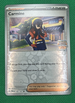 Pokemon TCG Carmine 145/167 Regional Championship Promo 🔥 - Image 2