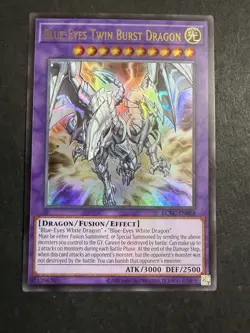 Yu Gi Oh - LCKC-EN058 Blue-Eyes Twin Burst Dragon - Ultra Rare - Image 1