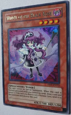 Yugioh 1x Witch Of The Black Rose ABPF-EN012 Ultra Rare Unlimited Edition NM - Image 5