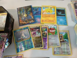 Large Bulk Lot 1300+ Pokemon TCG Collector Cards Vmax V Hidden Fates Holos Rares - Image 4