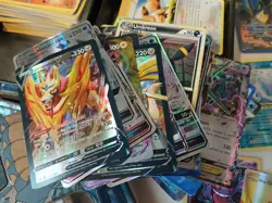 Large Bulk Lot 1300+ Pokemon TCG Collector Cards Vmax V Hidden Fates Holos Rares - Image 5