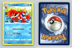 Crawdaunt #33/172 SWSH Brilliant Stars Uncommon Pokemon 2022 TCG Card - Image 1