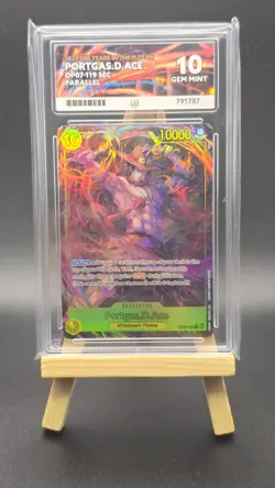 One Piece Card Game - Portgas D. Ace (OP07-119) English Alternate Art - ACE 10 - Image 1