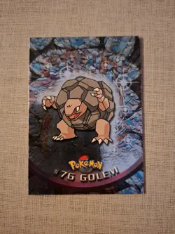 #75 Golem Topps Pokemon Card Holo 1999 - Image 1