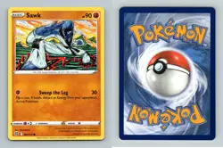 Sawk #81/172 SWSH Brilliant Stars Common Pokemon 2022 TCG Card - Image 1