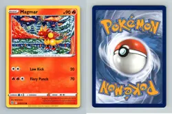 Magmar #19/172 SWSH Brilliant Stars Common Pokemon 2022 TCG Card - Image 1