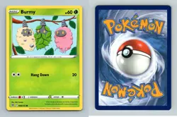 Burmy #9/172 SWSH Brilliant Stars Common Pokemon 2022 TCG Card - Image 1