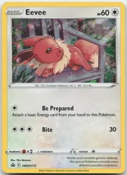 Eevee - SWSH175 Promo Pokemon Card MP - Image 1