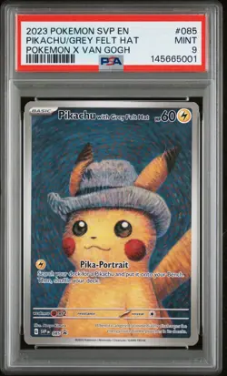 Pikachu with Grey Felt Hat 085 Sv: Scarlet & Violet Promo Cards Regular - Image 1