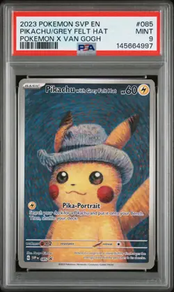 Pikachu with Grey Felt Hat 085 Sv: Scarlet & Violet Promo Cards Regular - Image 1