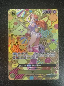 Nami SR OP08-106 SP Emperors in the New World Japanese ONE PIECE Card NM - Image 3