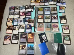 MTG Binder Variety Of Magic The Gathering Cards - Vintage -Onward!+ Mythic/rare! - Image 1