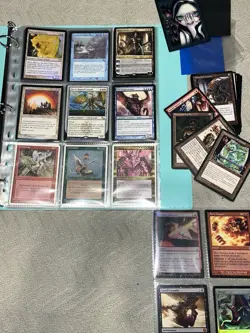 MTG Binder Variety Of Magic The Gathering Cards - Vintage -Onward!+ Mythic/rare! - Image 2